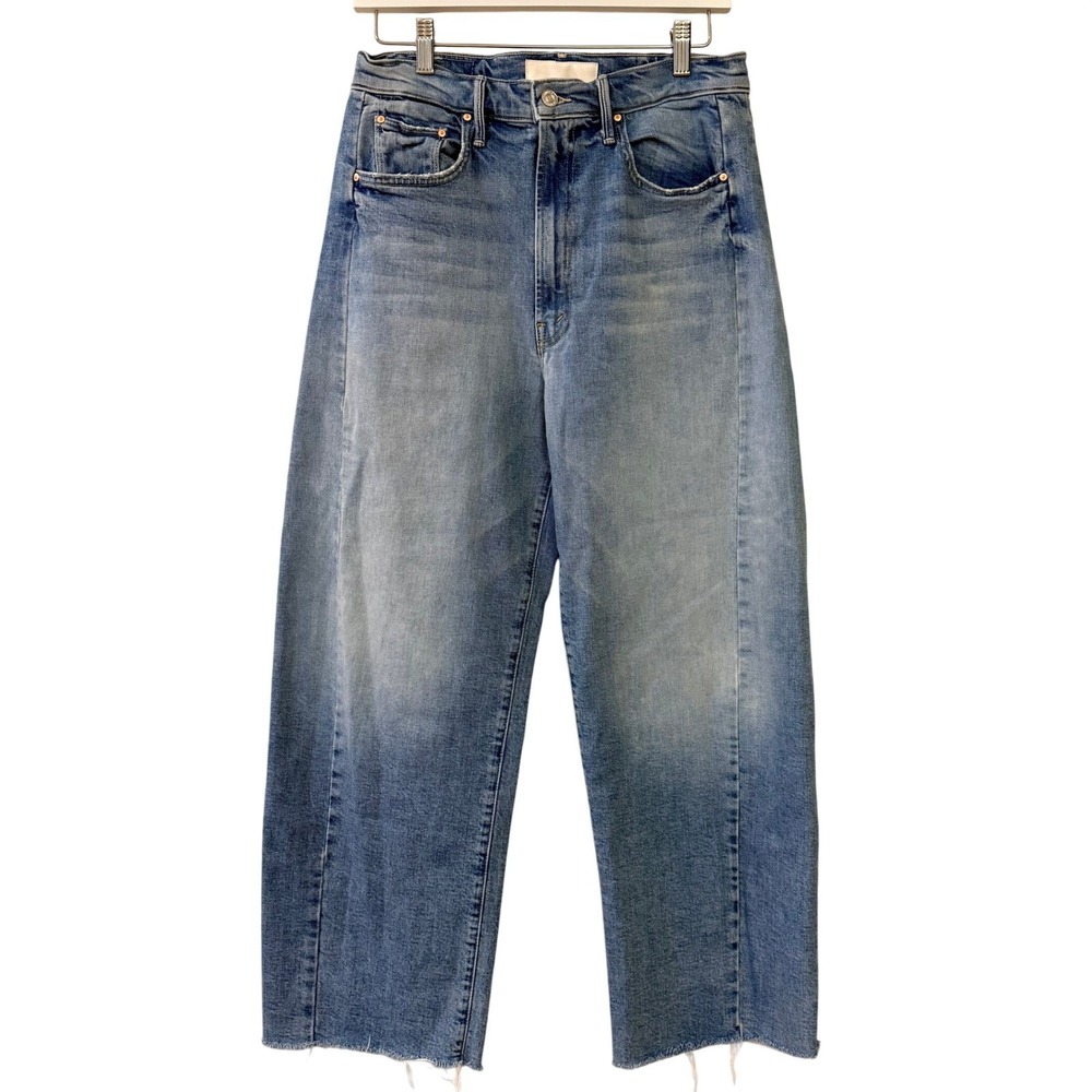 Mother The Half-Pipe Ankle Fray Jeans I Confess Light Wash 29 11416-259